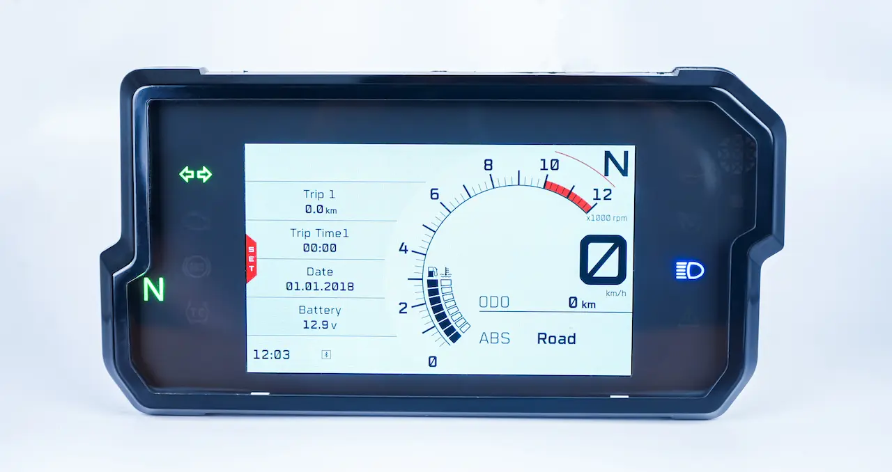 Instrument Cluster for Four Wheelers